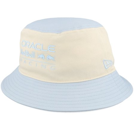 New Era - Motor Beige bucket Chapeau - Red Bull Racing F1 25 Contrast Tapered Stone/Sky Blue Bucket @ Hatstore