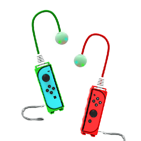 SWITCH Trådlöst Färgglatt Lysande Hopprep Switch Hopputmaningsspel Joycon Somatosensorisk Sport Fitness