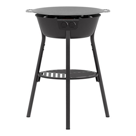 Muurikka Stegepladesæt med gasbrænder LL Sort 58 cm | KitchenOne