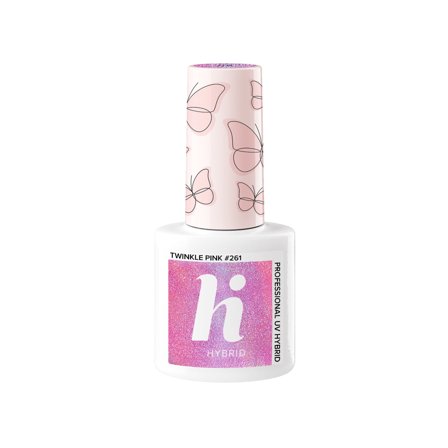 HI HYBRID Butterflies Smalto Semipermanente #261 Twinkle Pink 5ml - Smalto Gel e semipermanente