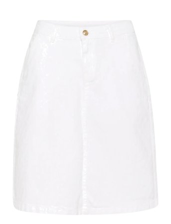 Crangelena Skirt White Cream