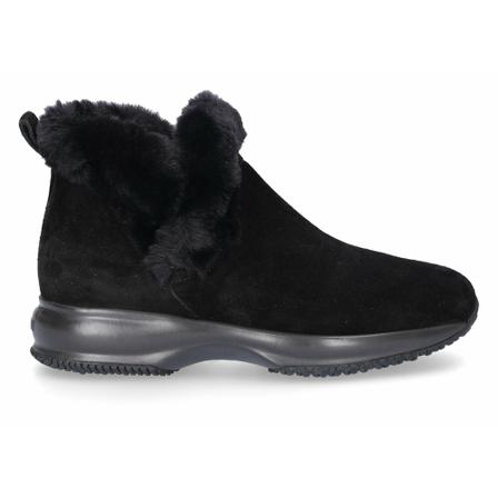 Hogan, Interactive Slipon boots Czarny, Kobieta, Rozmiar: 37 EU