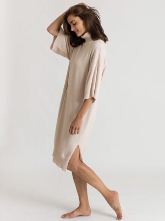 Kashmina - Kashmirkjole "Breeze" - perlemor - Size M