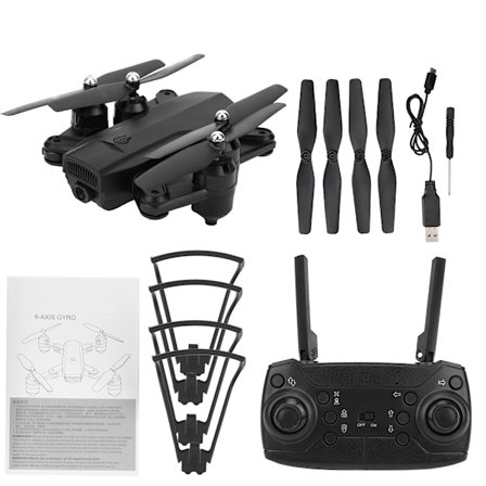 RC-lentokone Optinen virtaus WIFI FPV Smart Follow -taittuva RC-lentokone Quadcopter