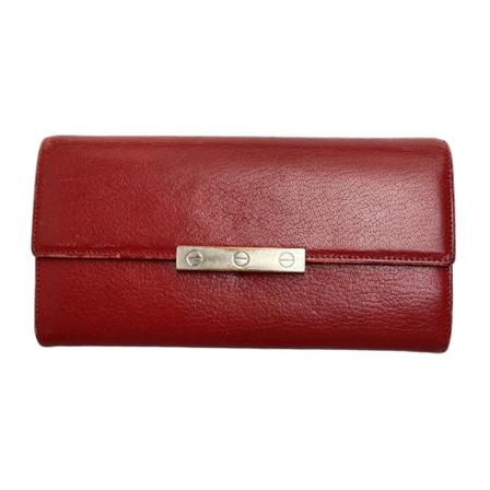 Cartier Vintage, Wallets Cardholders Rood, Dames, Maat:ONE Size