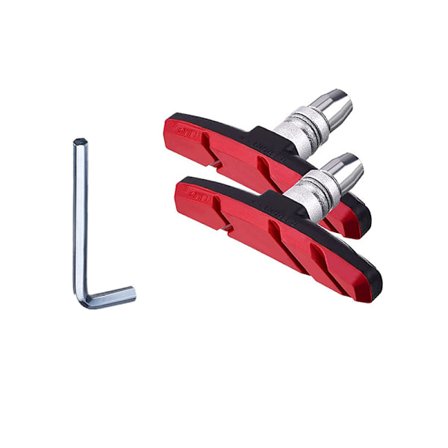 1 par Slitesterk Sykkel Silent Bremseklosser Riding Brake Mount Pad