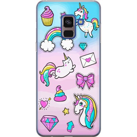 Yhteensopiva Puhelinkuori Samsung Galaxy A8 (2018) Unicorn