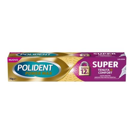 Polident Super Tenuta + Comfort Adesivo Per Protesi Dentale