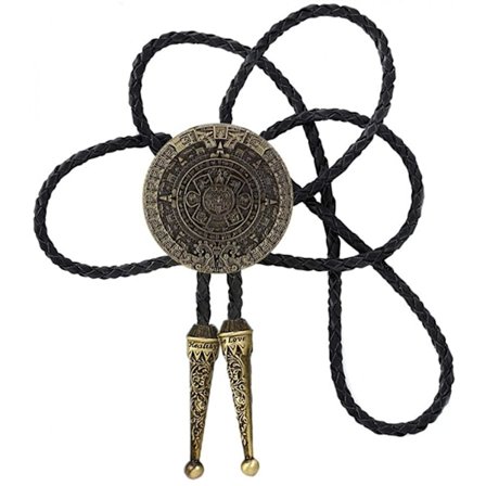 Mode Western Cowboy Slips med Glimmande Lång Stjärna Texas Bolo Tie Halsband