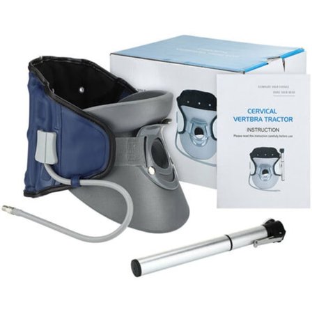 Uppblåsbar livmoderhalsstöd Livmoderhalsstöd Ram Halskorrigerare