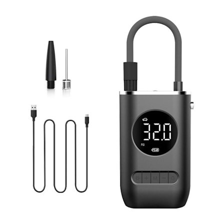 Bærbar Luftkompressor, 150 PSI Mini Elektrisk Sykkelpumpe