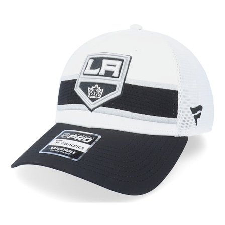 Fanatics - NHL Weiss trucker Cap - Los Angeles Kings Authentic Pro Draft White/Black Trucker @ Hatstore