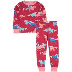 Hatley Pink GOTS Printed Pajamas 4 Years - Nightwear - 4 years - Pink