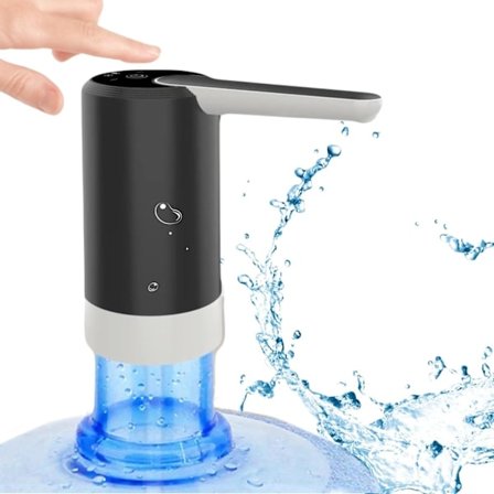 USB-genopladelig dispenser til vandflasker - Vandhane til vandkedel - Vandpumpe - Elektrisk vandpumpe