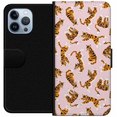 Apple Iphone 14 Pro Max Plånboksfodral Tiger