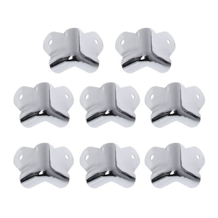 Högtalarpaket med högervinkel Hörnhögtalare Skåp Hörnskydd 8 st