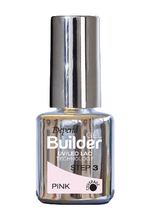 Depend Gel Builder Nagellack Unisex Rosa 5 ML