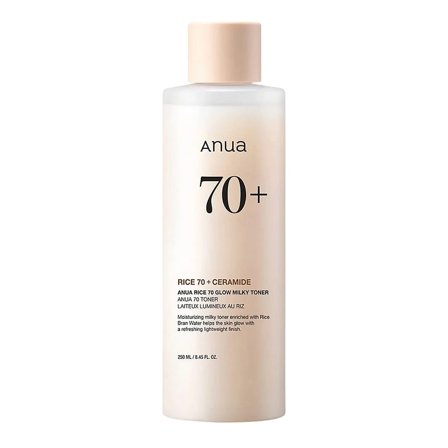 Anua Rice 70 Glow Milky Toner 250 ml, Skincare, Renseprodukter, Skintonic