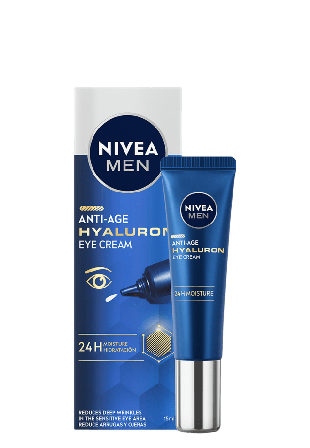 NIVEA Ögonkräm man Anti Age Hyaluron Eye Cream 15 ml MEN Ansikte Herr 15,00