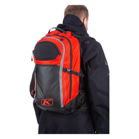 Talvireppu Klim Krew 22 Tulinen punainen/musta