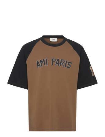 AMI Short Sleeves Teeshirt Patch - Brown - M
