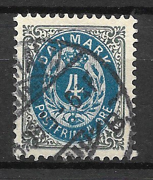 Danmark 1902 - AFA 23Cy - Stemplet