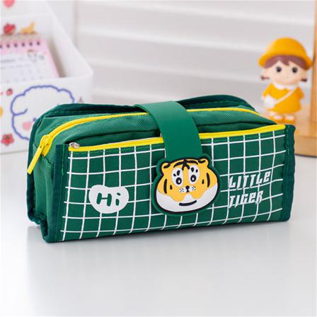 E Tecknat Djur Case Stor Kapacitet Studentbrevpapper