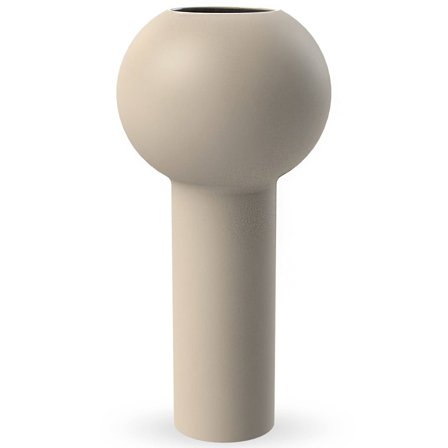 Cooee design Pillar vase, 32 cm, sand | KitchenOne