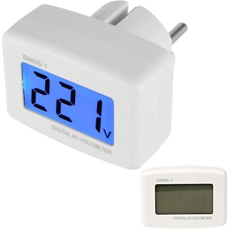 DM55-1 Digitalt display AC voltmeter