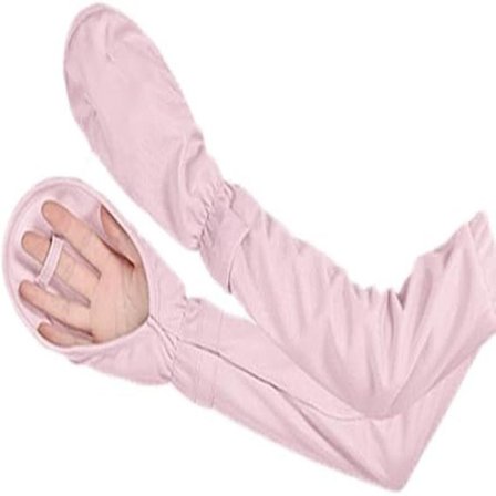 Topak solbeskyttelse sportsarmer, anti-UV armbeskyttelse, tynne sportsarmer, issilkeermer (Rosa)