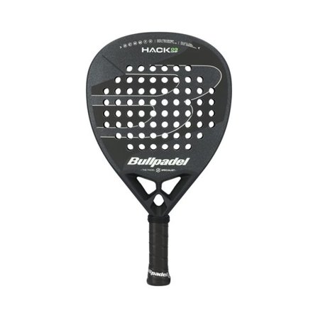 Bullpadel Hack 03 Comfort XSERIES – diamantformat padelracket med Black EVA och Fibrix