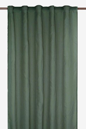 Svanefors - Gardin Rimy 2-pk - Grønn - Leggbåndslengder - 140X300 - Fra Homeroom