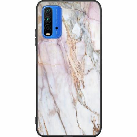 Xiaomi Redmi 9t Svart Skal Marmor