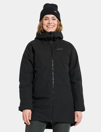 Didriksons Marget Wns Parka - Black - 40