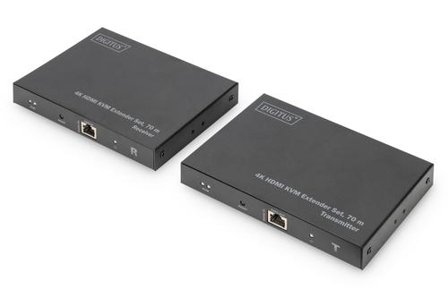 Digitus Ds-55513 4k Hdmi Kvm Extender Set 70m