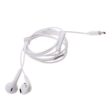 Kuulokkeet Type-C USB Mikrofoni Äänenvoimakkuuden säätö