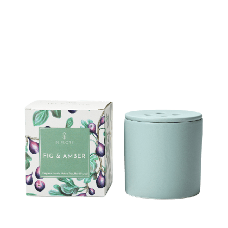 In Flore Anna Doftljus Ljus & ljusstakar Grön