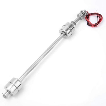 Krisflottör, vattennivåkontroll, vattenbehållarnivåsensor, dubbelkrets (250 mm flottör)