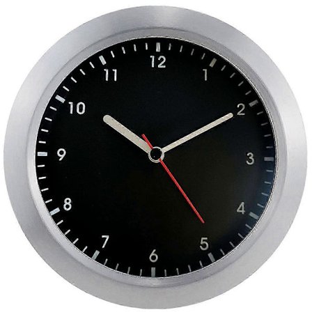 Vandtæt Ur til Badeværelse og Køkken med LCD Digitalt Display - Ingen Hulning Nødvendig