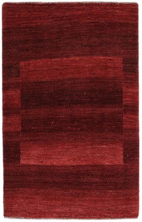 Perzisch Loribaft Fine Perzisch Vloerkleed 84X131 Zwart/Donkerrood (Wol, Perzië/Iran)