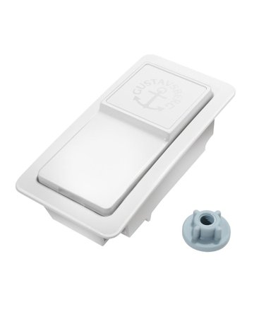 Gustavsberg GB1929900324 Spolknapp krom, Badrum