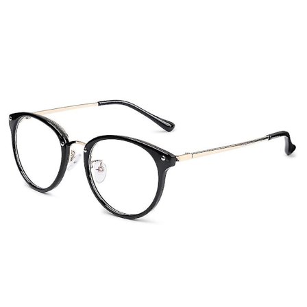 Mote Computer Briller Kvinner Briller Anti-uv Blå Stråler Briller Rund Ramme