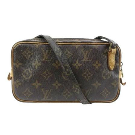 Louis Vuitton Vintage, Pre-owned Canvas louis-vuitton-bags Bruin, Dames, Maat:ONE Size