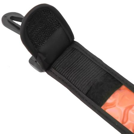 Ulkoilmaurheilun LED-heijastinnauha riipus akulla yöjuoksuun ja vuorikiipeilyyn, oranssi punainen