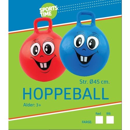 Hoppebold Rød Eller Blå