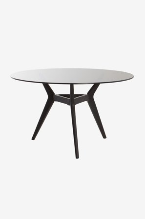 Jotex - Spisebord Ø 130 Cm Svart - PINZOLO - Kjøp Spisebord hos Jotex