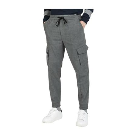 Paul & Shark, Trousers Grijs, Heren, Maat:M,polyester