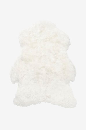 Skinnwille - Lampaantalja Nelly - Valkoinen - Taljat & nahkamatot - - Homeroom