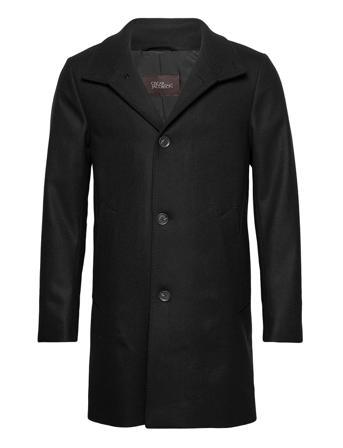 Storviker Coat Outerwear Coats Winter Coats Musta Oscar Jacobson