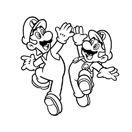 Väggdekor - Super Mario Super Mario Bros